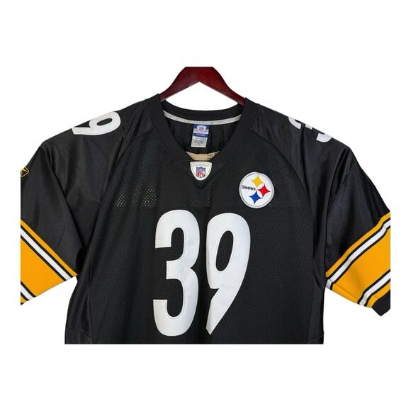 PITTSBURGH STEELERS REEBOK WILLIE PARKER #39 JERSEY -Size 54 - SEWN/STITCH - Picture 2 of 15